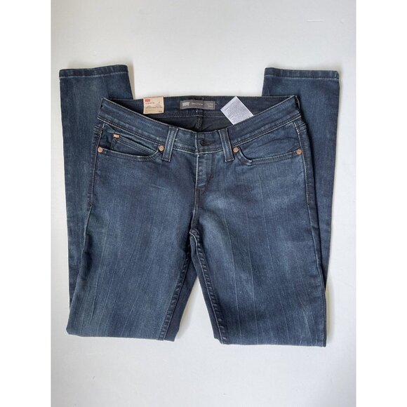 Levi's Women's Curve Id Modern Demi Curve Skinny Jean Dark Wash 28x32 - Picture 6 of 9